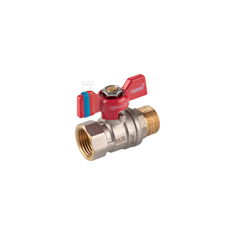 KUREK KUL.MOT.DN15 1/2" GW/Z,F-COMFORT