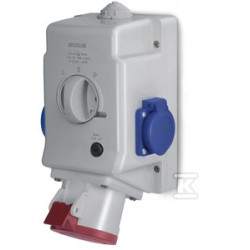 GN.Z WYŁ.L-0-P 16A/5P/2X230V IP44 OPTI.