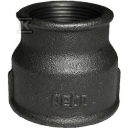 MUFA REDUK. CZARNA,GWINT WEW. 2"X5/4"