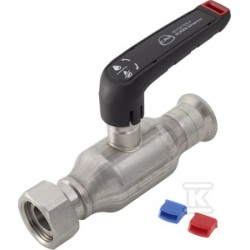 ZAW KUL  Z PÓŁŚRUB  GW INOX 22 G3/4"