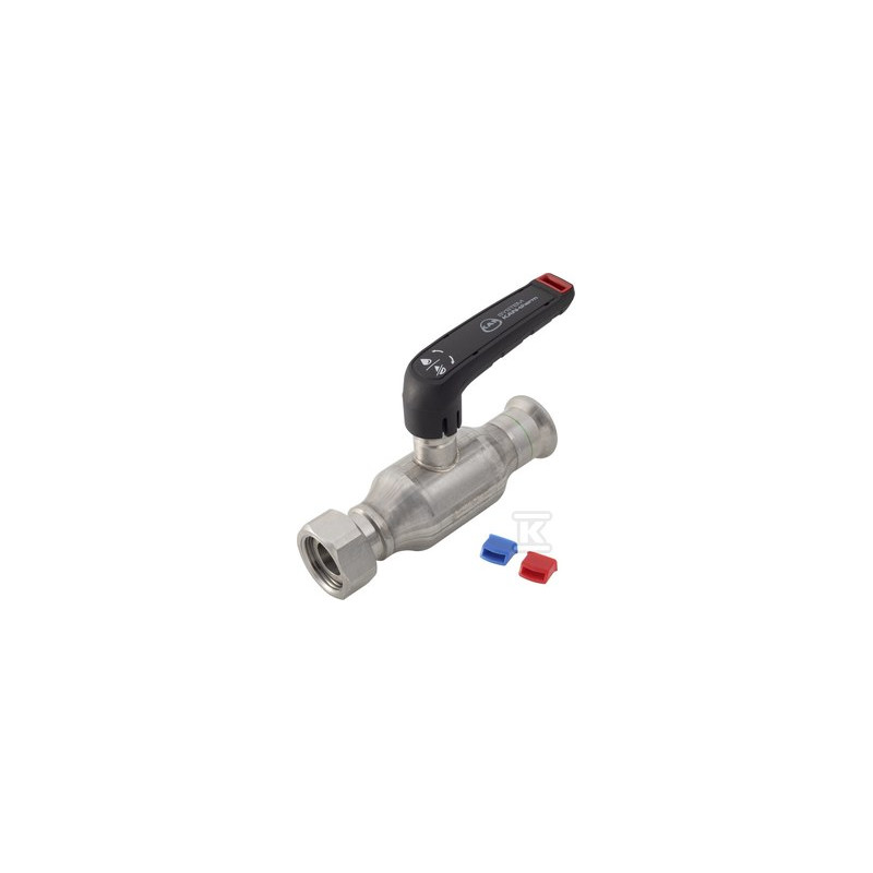 ZAW KUL  Z PÓŁŚRUB  GW INOX 22 G3/4"
