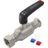 ZAW KUL  Z PÓŁŚRUB  GW INOX 22 G3/4"