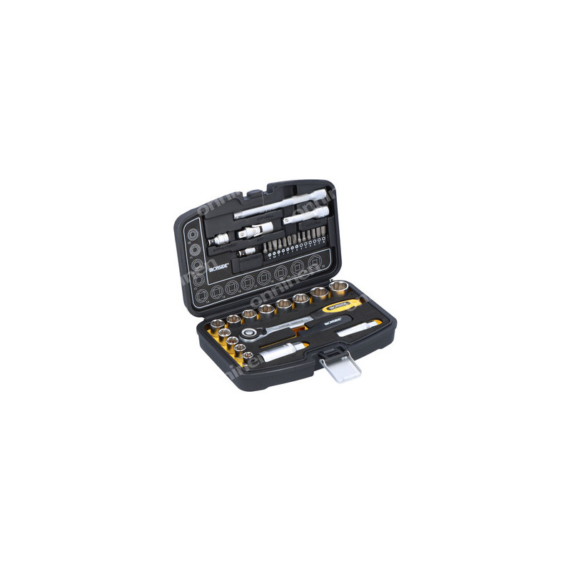 KPL. KLUCZY NASADOWYCH 24SZT 3/8" I 1/4"