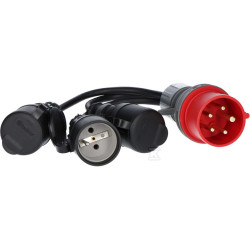REDUKTOR KAMPER WTYK 16/5+3XGN.GUMA OPAL