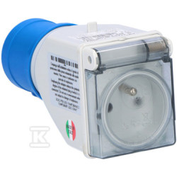 ADAPTER KAMPER WTYK 16/3+1XGN.TABL.OPAL