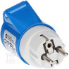 ADAPTER KAMPER WTYK 230V+1XGN.16/3 OPAL