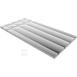 PŁYTA ALU EPS300 1200X600X25 DWA ŁUKI