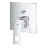 EUROCUBE BATERIA PODTYNKOWA CHROM