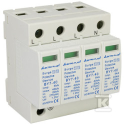 OGR.PRZEP.B+C 4P (T1+T2 AC) BY7-40/4-275