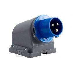 WTYK STAŁY KAMPER 16A 3P IP44 FE OPAL
