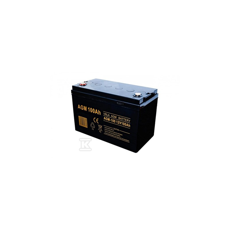 AKUMULATOR AGM 12V 100 AH