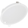 DOWNLIGHT DL IP44 DN 190 18W 830 WT