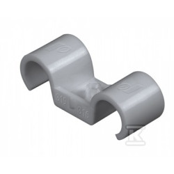 UCHWYT PLASTIKOWY PODW POSADZKOWY 16 MM