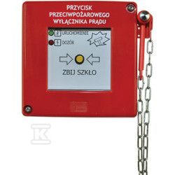 W0-PPWP-A M1/2K XY ZC PRZYCISK PPOŻ