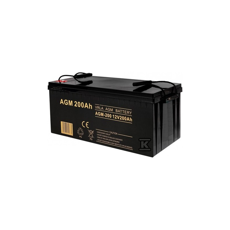 AKUMULATOR AGM 12V 200AH