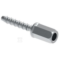 ŚRUBA DO BETONU Z GNIAZDEM M8/10 6X35