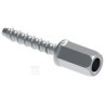 ŚRUBA DO BETONU Z GNIAZDEM M8/10 6X35