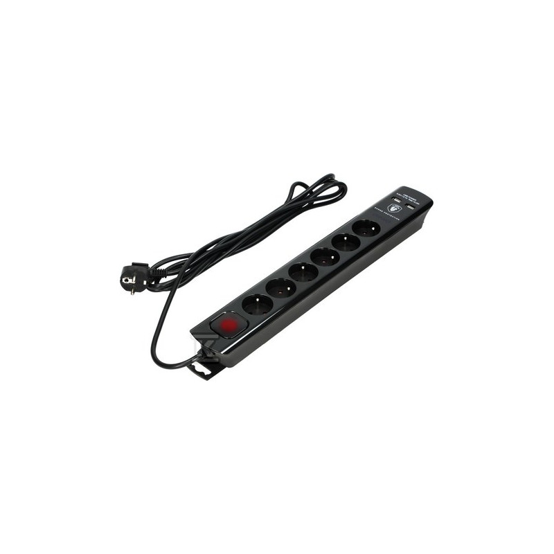 LISTWA PRZE.6GN.3M2XUSB CZARNY