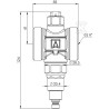 ZAWÓR ANTYZAMROŻENIOWY AAV 300, G1 1/4