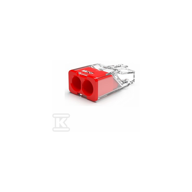 SZYBKOZŁĄCZKA MINI X2,DRUT,0,2-2,5MM2