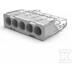 SZYBKOZŁĄCZKA MINI X5,DRUT,0,2-2,5MM2