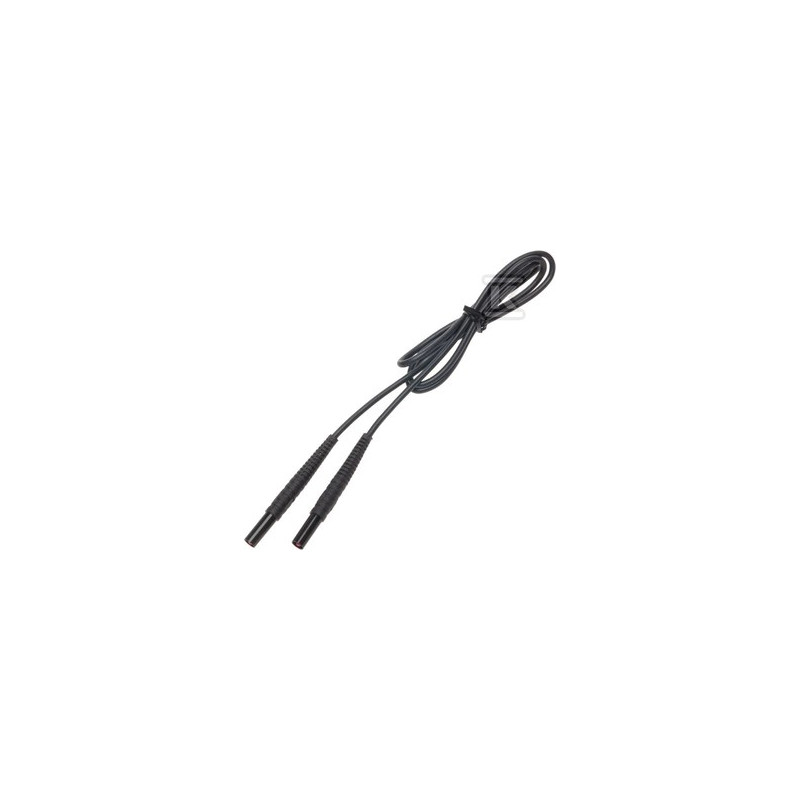 PRZEWÓD 1,2 M CZARNY 1KV/WTYKI BANANOWE