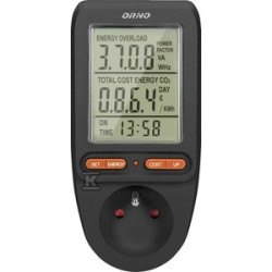 KALKULATOR WATOM. ENERGI WYŚ.LCD CZARNY