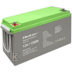 AKUMUL.ŻEL.DEEP CYCLE/12V/150AH/44.5KG