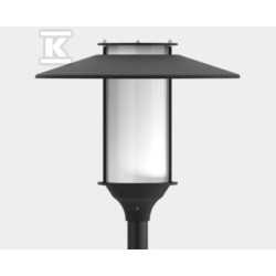 ELBA LED, 3500 K,RAL9006, DASZEK ANOD.