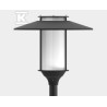 ELBA LED, 3500 K,RAL9006, DASZEK ANOD.