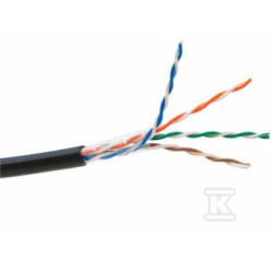 KABEL U/UTP KAT. 5E, ZEW. SUCHY PE 500M