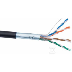 KABEL F/UTP KAT. 5E, ZEW. SUCHY PE 500M