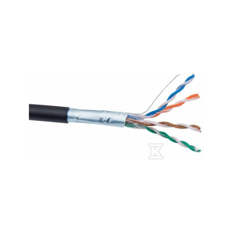 KABEL F/UTP KAT. 5E, ZEW. SUCHY PE 500M