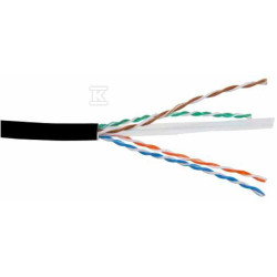 KABEL U/UTP KAT. 6 ZEW., SUCHY PE 305M