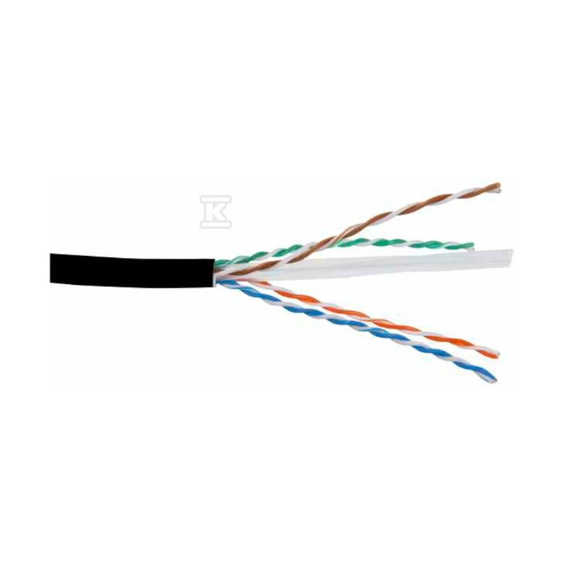 KABEL U/UTP KAT. 6 ZEW., SUCHY PE 305M