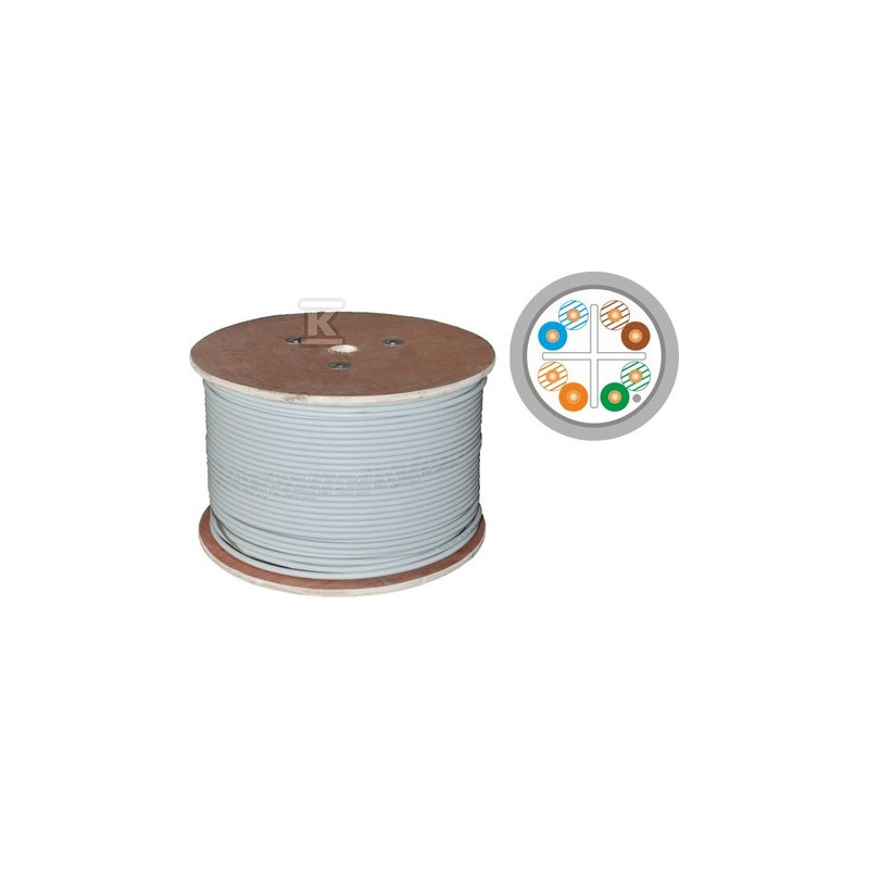 KABEL F/UTP KAT.6 INDOOR PVC ECA 305
