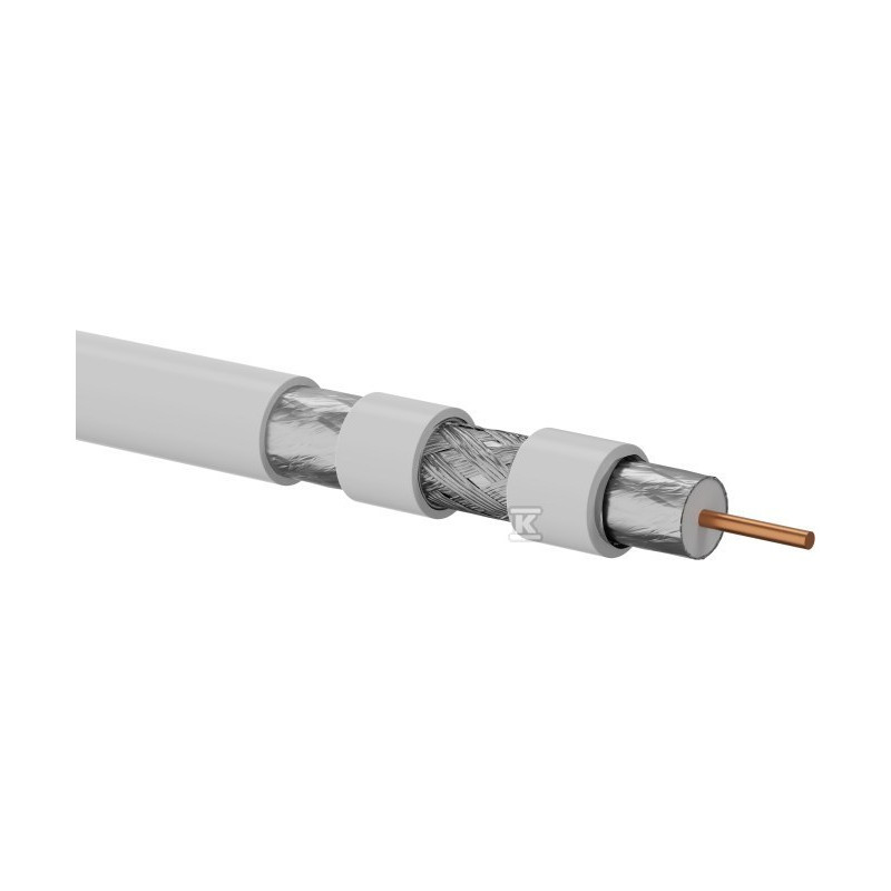 KABEL TRISHIELD RG6 LSOH B2CA 500M