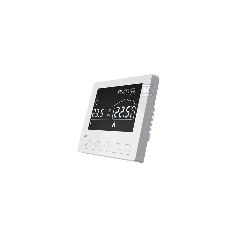 TERMOSTAT PROGRAMOW.HD-T02-BIAŁY