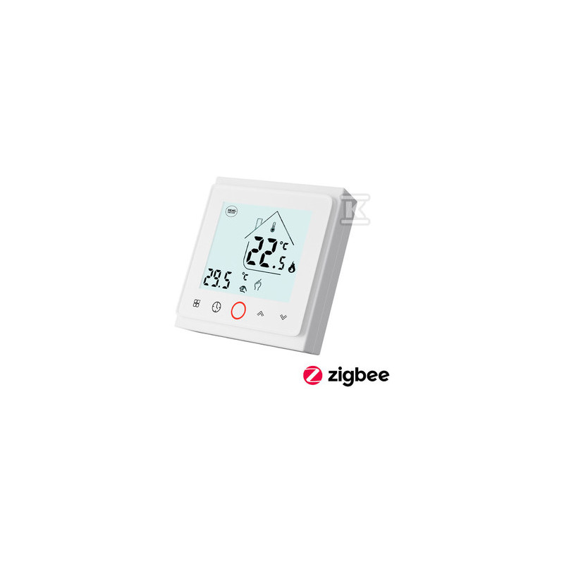 TERMO.PROGR.HD-T500.W Z/ZIGBEE 3.0-BIAŁ