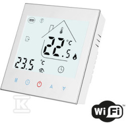 TERMOSTAT PROGR.HD-T1000.W Z/WI-FI-BIAŁ