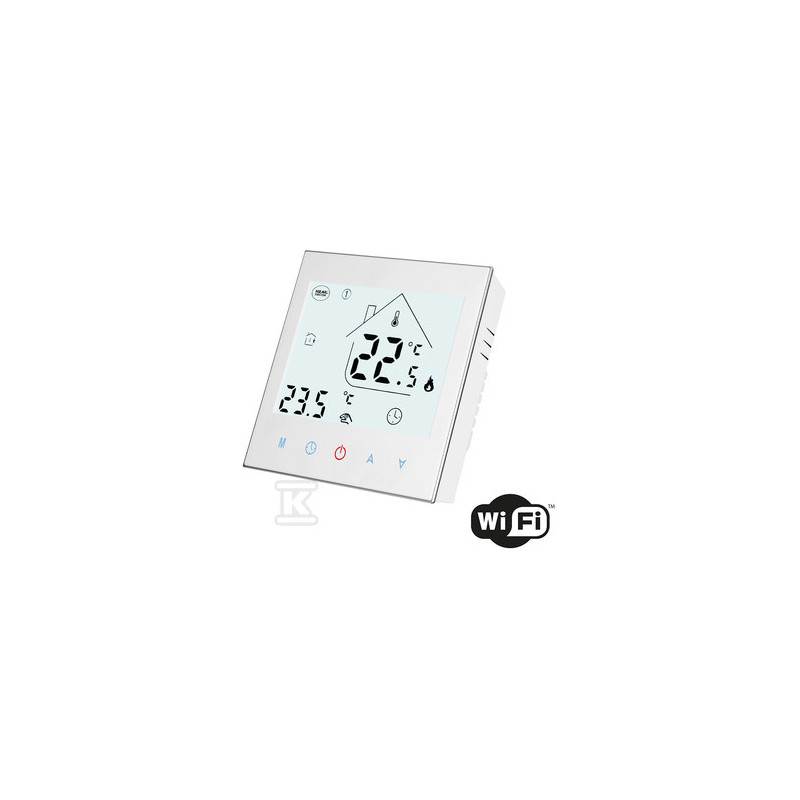 TERMOSTAT PROGR.HD-T1000.W Z/WI-FI-BIAŁ