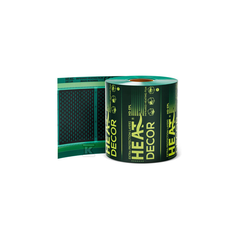 FOLIA GRZ.HD-EPL 80W/M2-SZ.25CM/ROL75M