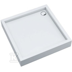 BRODZ.SMOOTH WHITE 90X90X16 MEDIUM