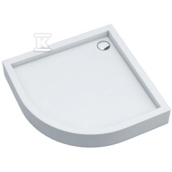 BRODZ.SMOOTH WHITE 80X80X16 R55 MEDIUM