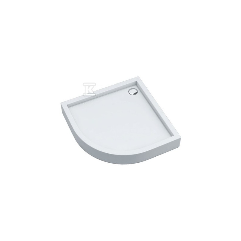 BRODZ.SMOOTH WHITE 80X80X16 R55 MEDIUM