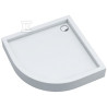 BRODZ.SMOOTH WHITE 80X80X16 R55 MEDIUM