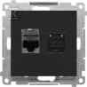 GN.2-KR.KOM.RJ45 K.6 P. CZARNY M.SIMON55