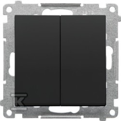 PRZY.2-KR.ZW.B/PIK. CZARNY MAT SIMON55
