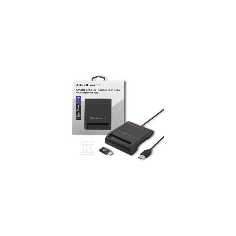 CZYT.CHIP KART ID, USB 2.0, P&P SCR-0642