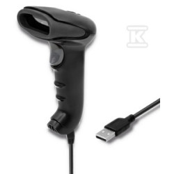 CZYT.KODÓW KRES.1D, CCD, USB, CZARNY